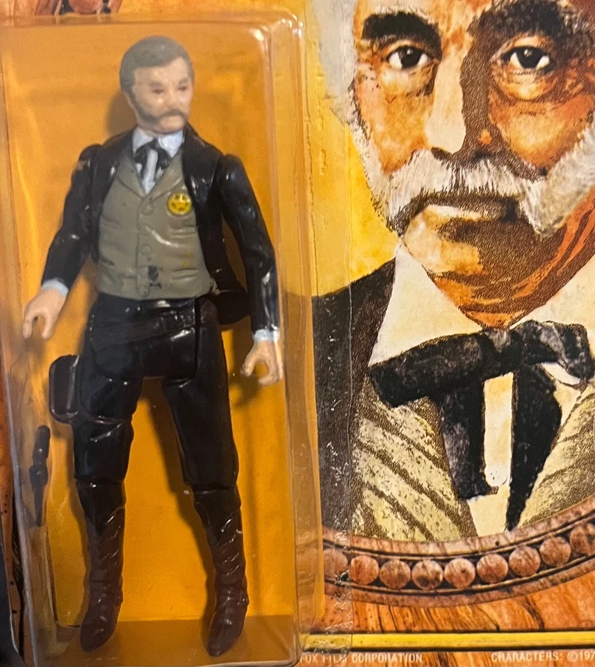 Figura de acción Butch and Sundance 1979 Kenner Sheriff Bledsoe Foto 3 de 4