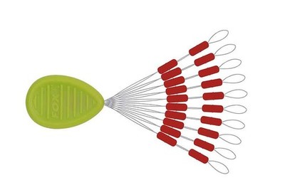 Fox Rage Predator Float Stops Red x 20 / Fishing Tackle