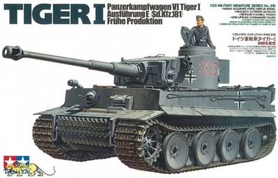 Tamiya 35216 Tiger I Ausf. E - frühe Produktion - 1:35