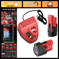 2Pack 12V 3500mAh Lithium-ion Replacement Battery for Cordless Tools  Heated Ja