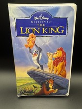 Walt Disney The Lion King VHS Masterpiece Collection Animation Classic 1994