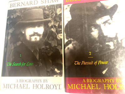 RARE SET! Bernard Shaw, Vol. 1 and 2 : The Search for Love, The Pursuit of Power