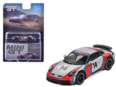 Mini GT MGT00964 1/64 Porsche 911 Dakar #14 ''Rally 1978'' Ice Gray