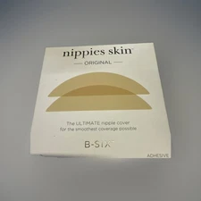 Nippies Skin Original B-SIX Nipple Cover Creme Color Size 1 S/M (3”) A-C Cups