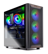 Skytech Gaming Chronos 3 Gaming PC, AMD R7 7700, NVIDIA RTX 5060, 1TB, Win 11