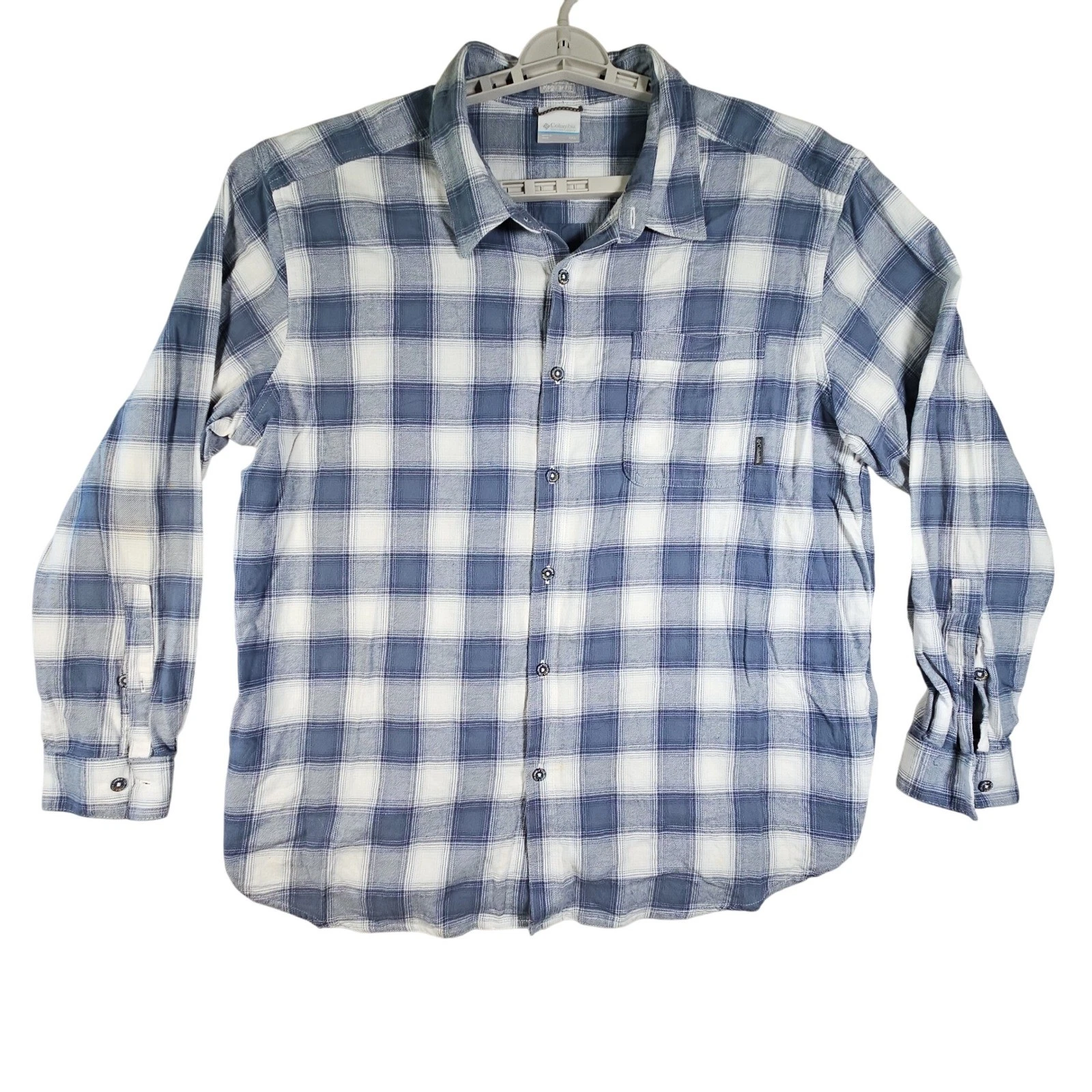 Columbia Mens Plaid Long Sleeve Button Up Shirt Casual Regular Fit XXL *READ*
Opens in a new window