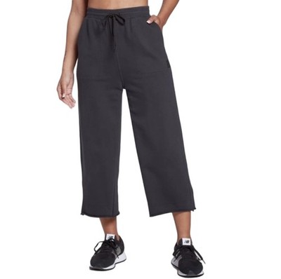 CALIA Carrie Underwood Journey Collection Cropped Wide Leg Pants NWT Small Black