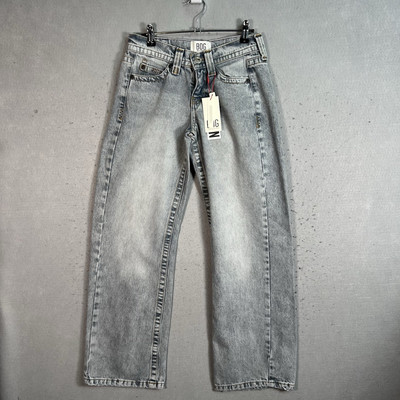 NWT! BDG Urban Outfitters High-Rise Loose Baggy Jean Size 24W Gray Wash
