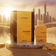 Al Haramain Amber Oud Gold 999.9 Dubai Edition Extrait De Parfum 3.3oz 100ml