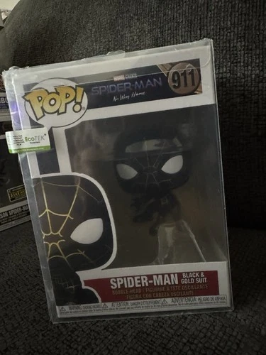 Funko Pop! Marvel Studios Spider-Man No Way Home Black Gold Suit #911