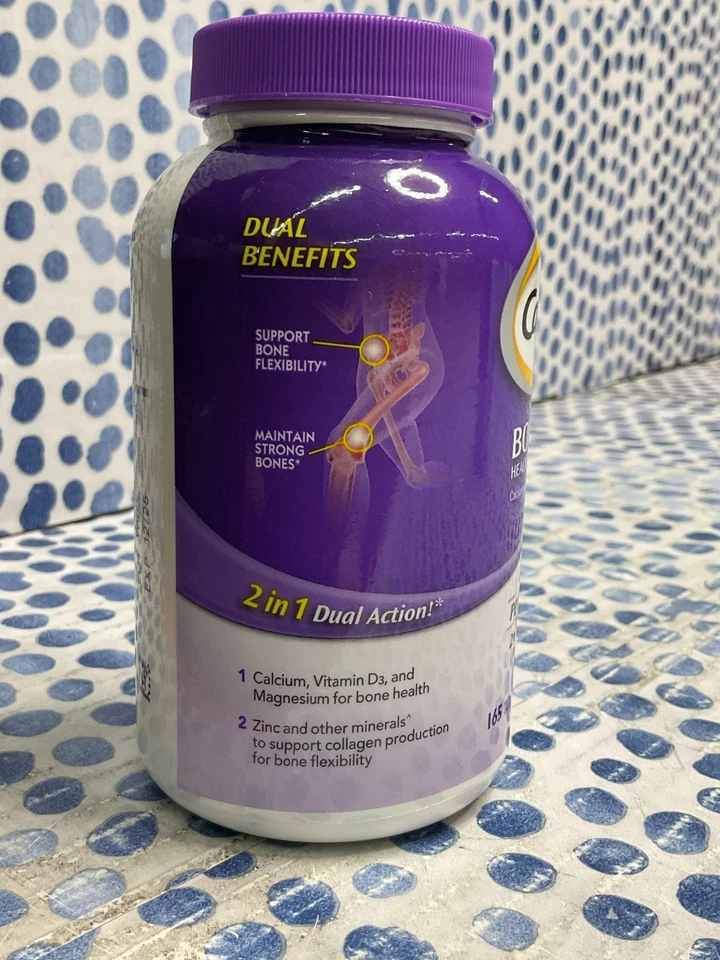 2X Caltrate 600 Plus D3 Minerals suplemento de vitamina D cálcio comprimidos 165C 12/25 - Imagem 4 de 4