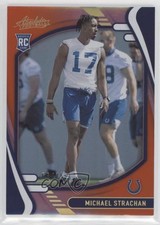 2021 Panini Absolute Rookies Spectrum Orange 66/75 Mike Strachan Michael 0sv5