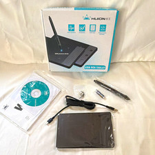 Huion USB Wired Graphics Tablet Kit w/ Stylus Pen, USB Cable  Driver CD