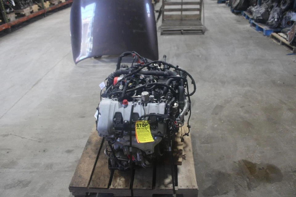 2017 Porsche Macan Engine Assembly 3.0L 47K Miles Timing Cover Bolts Broke Foto 4 de 4