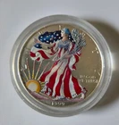1999 American Silver Eagle 1 Oz Colorized Coin