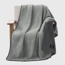 Waterproof Blanket for Large Dog Ultra-Soft  Calming Pet Throw Reversible Wa...