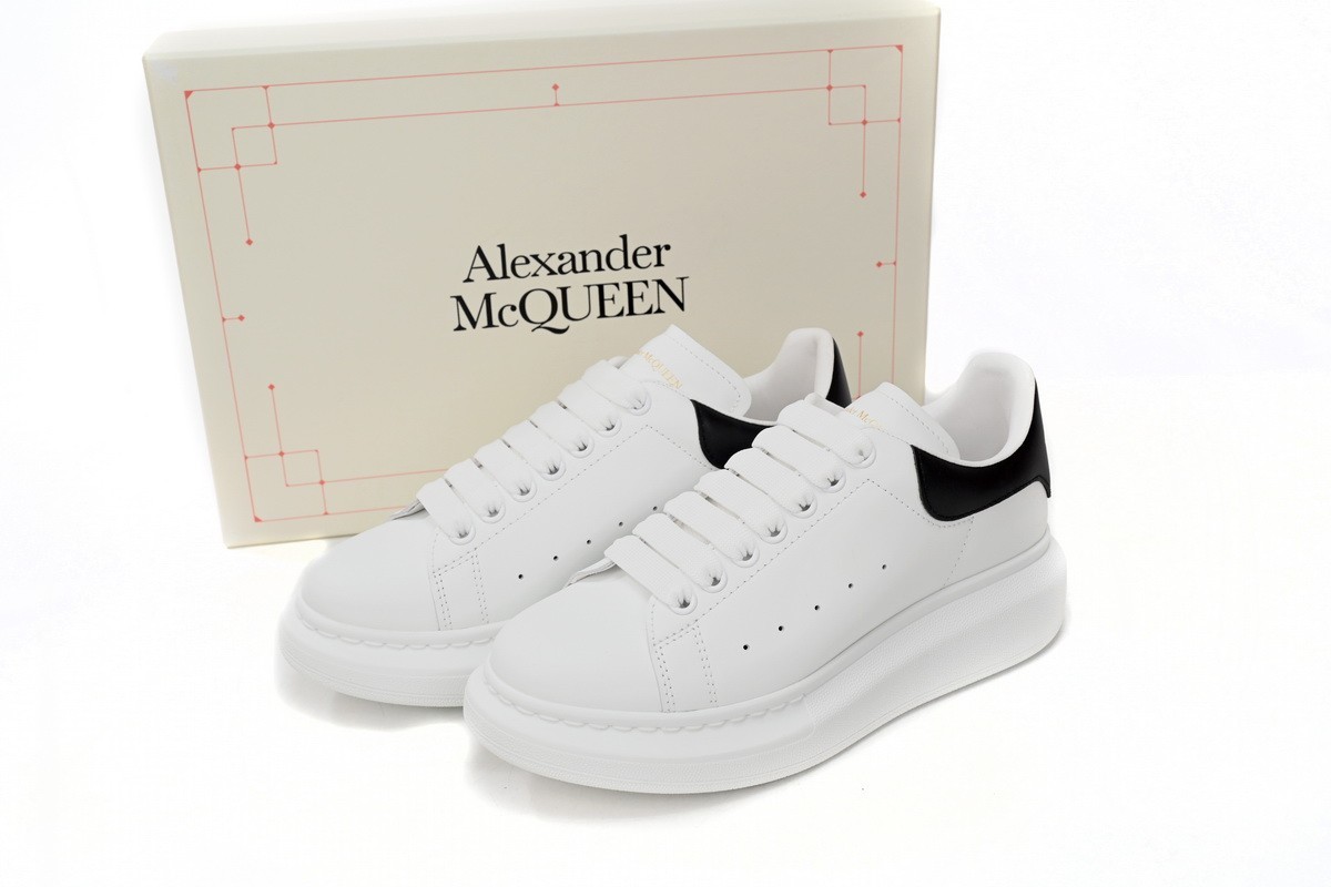 Alexander McQueen Oversized white/black tail Men's Sneakers
