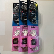 Lot of 3 Walgreens Disposable Razors 3 Blade 3 Pack 9 in all Choose Style