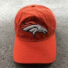 Denver Broncos Hat Cap Strap Back Mens Orange NFL Football 9TWENTY New Era
