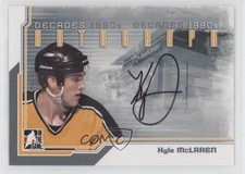2013-14 ITG Decades 1990s Auto Silver Kyle McLaren #A-KMCL Auto xp6