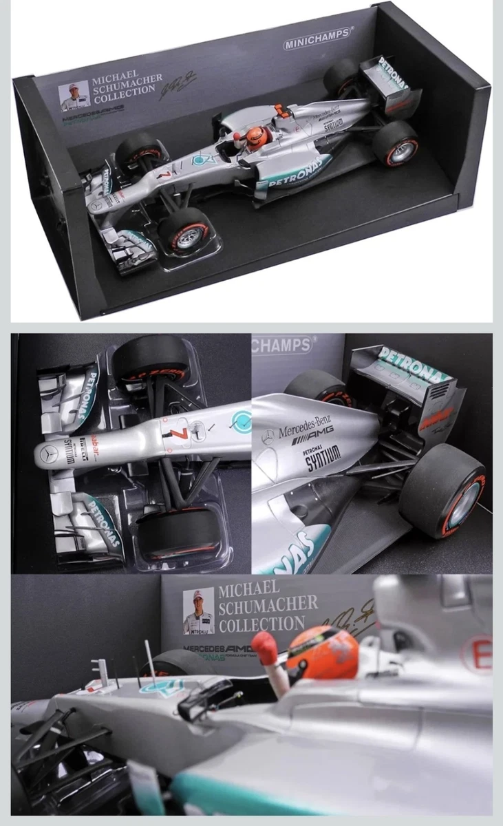 MINICHAMPS Michael Schumacher Mercedes GP Diecast Racing Cars for
