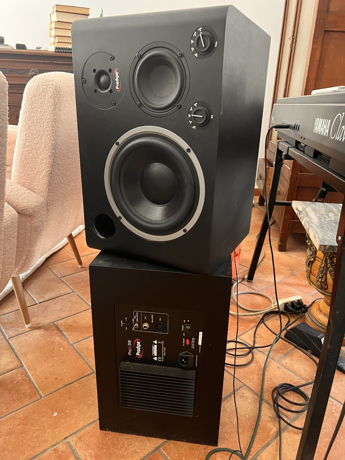 Monitor amplificati tre vie studio Prodipe 8