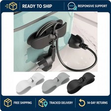 Cable Organizer Clips Self-Adhesive Wire Winder Cord Management for Desk