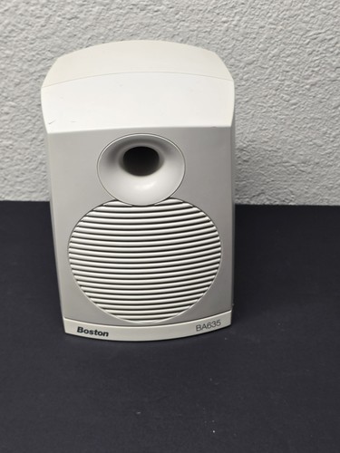 Vtg Boston Acoustics BA635 Sub Woofer ONLY Beige White Sub *NO POWER SUPPLY*