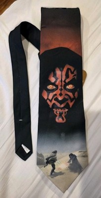 Vintage Star Wars Episode 1 the Phantom Menace Ralph Marlin & co Tie NEW