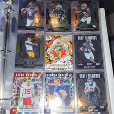 Panini NFL Sports Trading Card Lot 9 Cards Lamar Jackson Select Elite Series