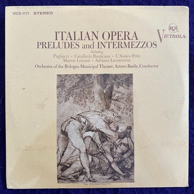 Sealed ~ ARTURO BASILE Italian Opera / RCA VICS 1171 Stereo NEW ss MINT