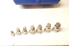 Cornwell Sae Hex Bit Socket Set  7 Pc 38 Drive W Case