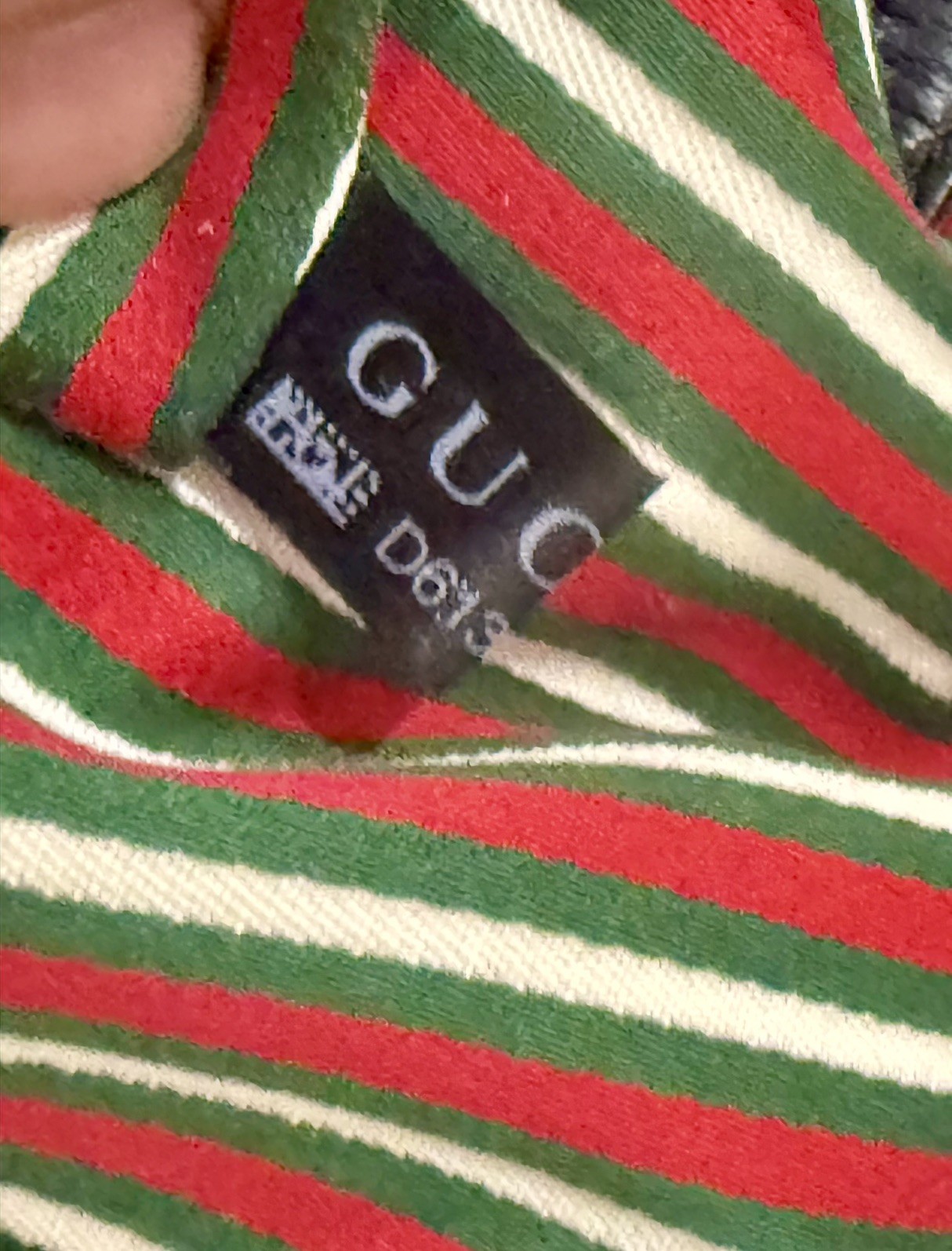 Authentic GUCCI Denim  Interlocking GG Tassel Sho… - image 7