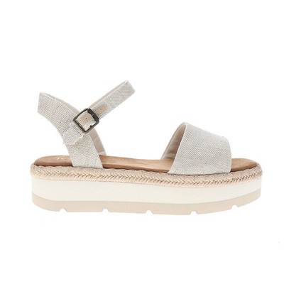 TOMS Ronan Platform  Womens Beige Casual Sandals 10022473-101