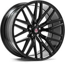 Alloy Wheels 20" Axe EX30 Black Gloss For Toyota Highlander [Mk4] 19-22