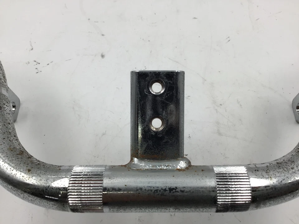 Conjunto de manillar cromado OEM 2010-2012 SYM Symba 100cc Foto 2 de 4