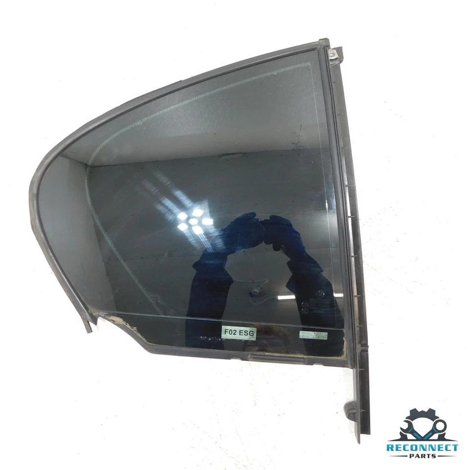 09-15 BMW 740Li 750Li 760Li F02 pasajero trasero derecho ventilación ventana vidrio OEM Foto 2 de 4