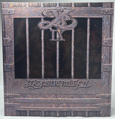 Ys IX Monstrum Nox Limited Collector's Box PS4 Japan Sealed Contents Falcom
