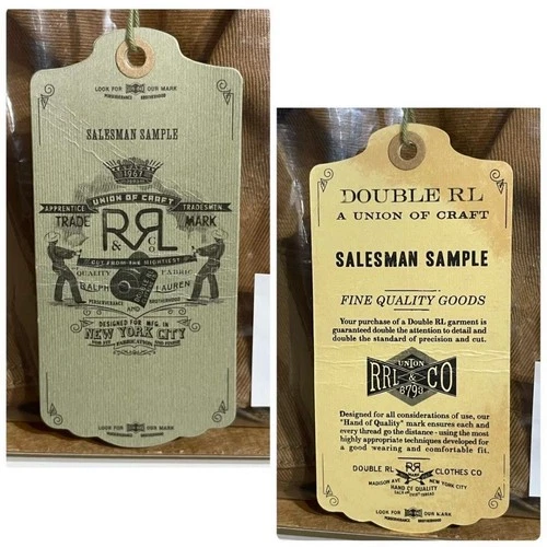 RRL Saleman Sample Miniature Unused Chore Coat Limited to 200 Work Jacket Double image 7