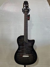Open box Silent Classical Guitar, Solid Flame...