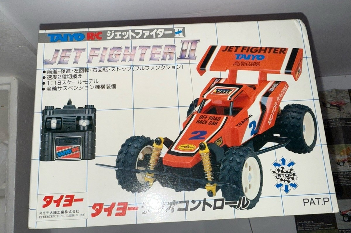 Tyco Turbo Hopper Rc Buggy Complete & New Taiyo Jet Hopper ll