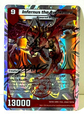 Kaijudo Infernus The Awakened Artist Proof  Autographed By Jesper Ejsing Gen Con