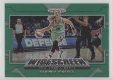 2022 Panini Prizm WNBA Widescreen Green Prizm Sabrina Ionescu #3 00zd