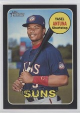 2018 Topps Heritage Minor League Edition Black 30/50 Yasel Antuna #95 g2u