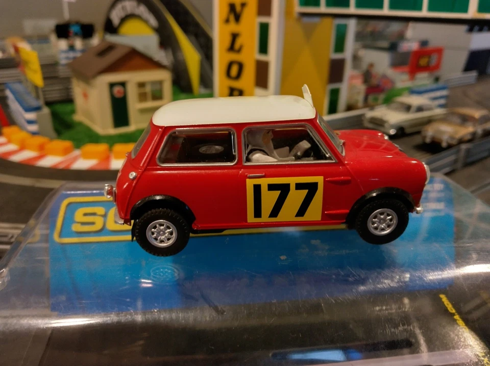 Scalextric C2807 Classic Mini Cooper, Monte Carlo Rally (C) - Image 2 of 4