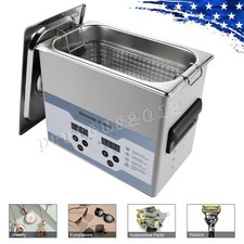 3.2L Ultrasonic Cleaner with Timer Heating Machine Digital Sonic Cleaner US