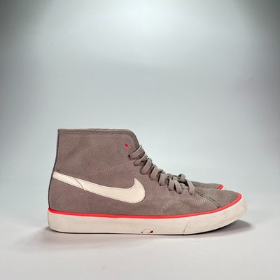 Nike Primo Court Mid Suede Gray Lifestyle Sneakers 630656-060 Women's Size 6.5