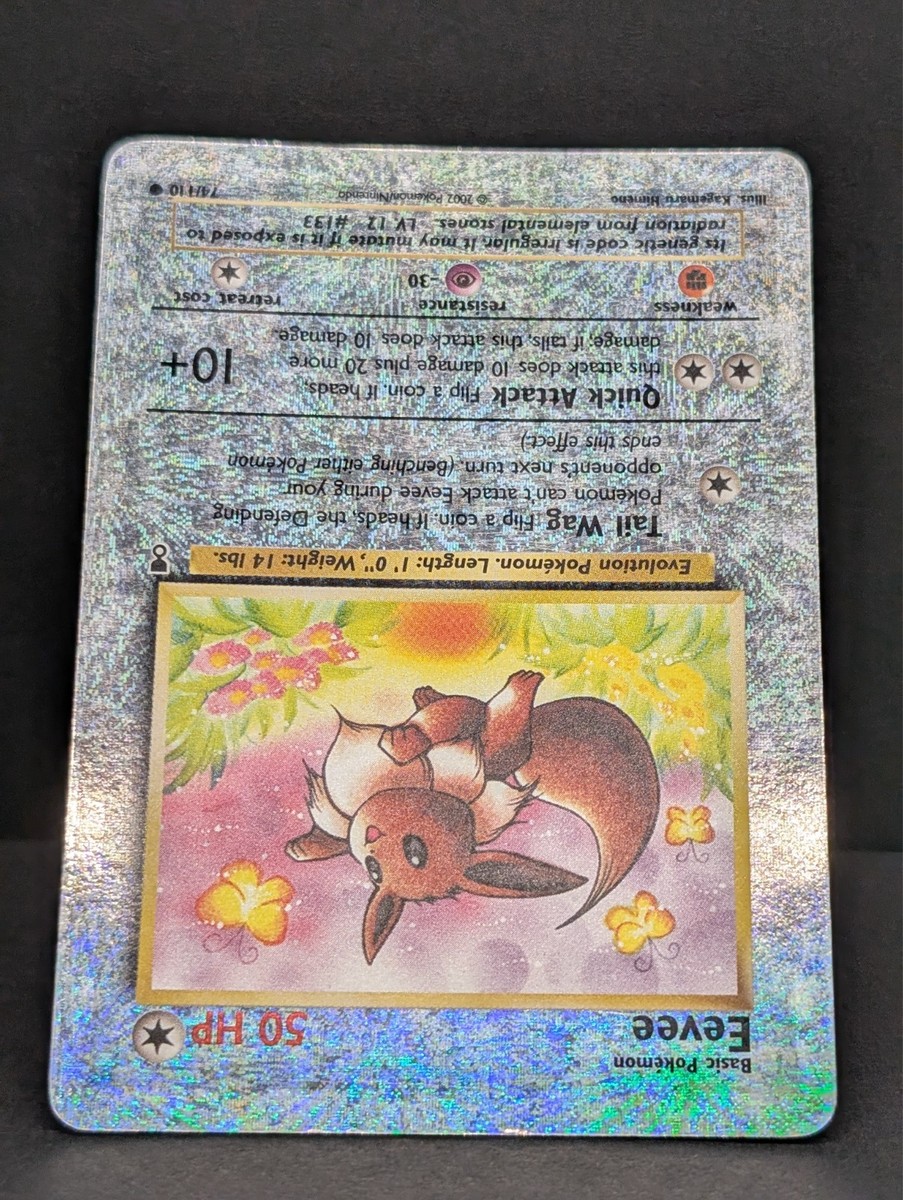Pokemon Eevee Legendary Collection Reverse Holo Rare Pokemon TCG