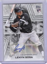 2023 Topps #BSA-LSO Lenyn Sosa Baseball Stars Autographs (Series Two)