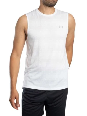 Under Armour Pour des hommes Débardeur Velociti, blanc - Photo 1/4